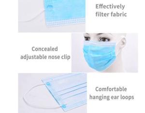 China Meltblown Nonwoven Disposable Face Protection Mask wholesale