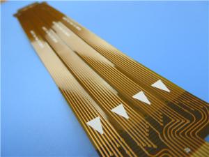 China Single Sided Flexible PCB Strips with Polyimide Stiffener wholesale