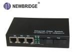 1310nm 20km 10M /1000Mbps Fiber To Ethernet Media Converter Single Fiber Single