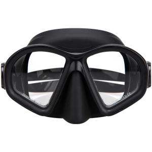 China 85cc Spearfishing Freediving Goggles Tempered Glass Diving Mask Defogging wholesale