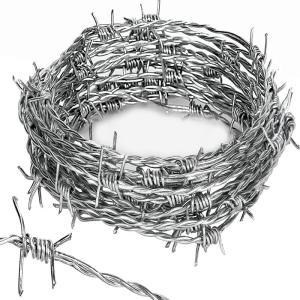 China Anti Alkali Military Security Barbed Wire Fencing BWG 12x12 wholesale