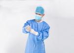 Reinforced Blue SMS Disposable Surgical Gown