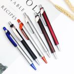 Screen touch stylus plastic ball pens with custom logo