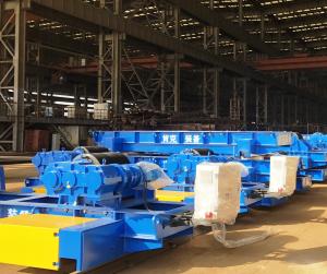 China 300t Hydraulic Tank Rotator Manufacturers Motorized Wheel Monopile Production wholesale