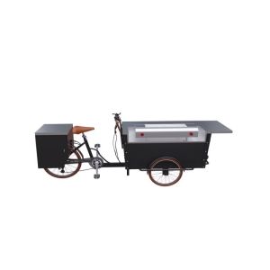 1000W Rear Wheel Grill Tricycle BBQ Food Trailer