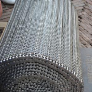 China Tiande Stainless Steel Chain Flat Flex Belt Metal Belt Conveyor Mesh wholesale