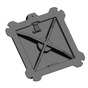China Double Sealed Manhole Cover C250 wholesale