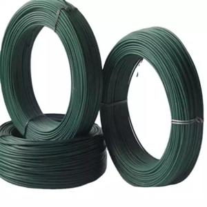 China Plastic Coated Iron Green Binding Wire 3.2mm wholesale