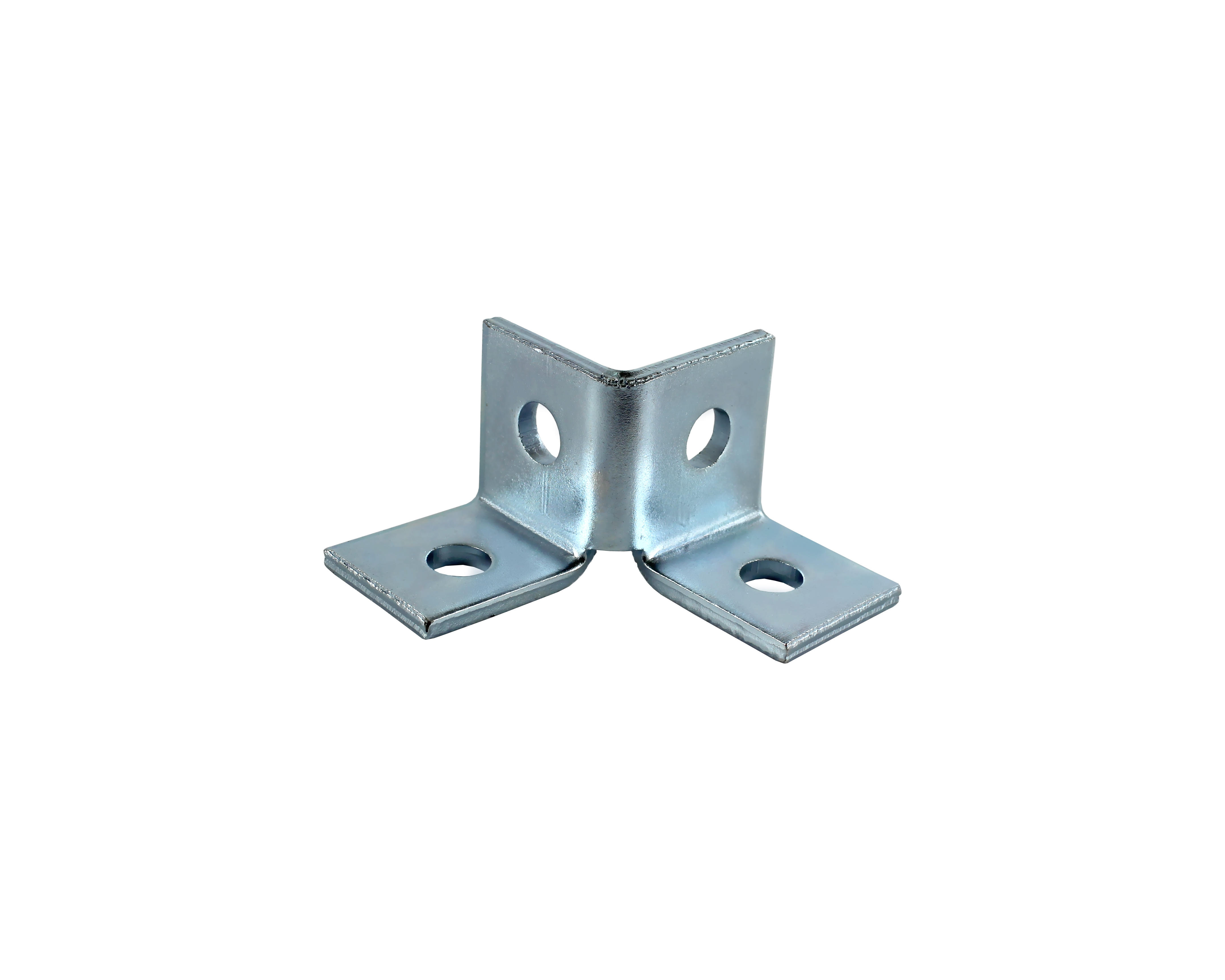Standard Base Plate Steel Frame Connection Fitting For Channel 15-20Kg