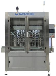 China 6 Head Automatic Liquid Bottle Filling Machine Pesticide 800BPH wholesale