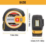 Portable 40m Rangefinder Infrared Digital Laser Tape Measure Outdoor Digital