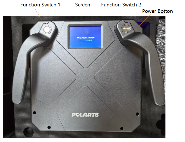 Portable Design FPV Drone Jammer With Multi Frequency Bands Detection