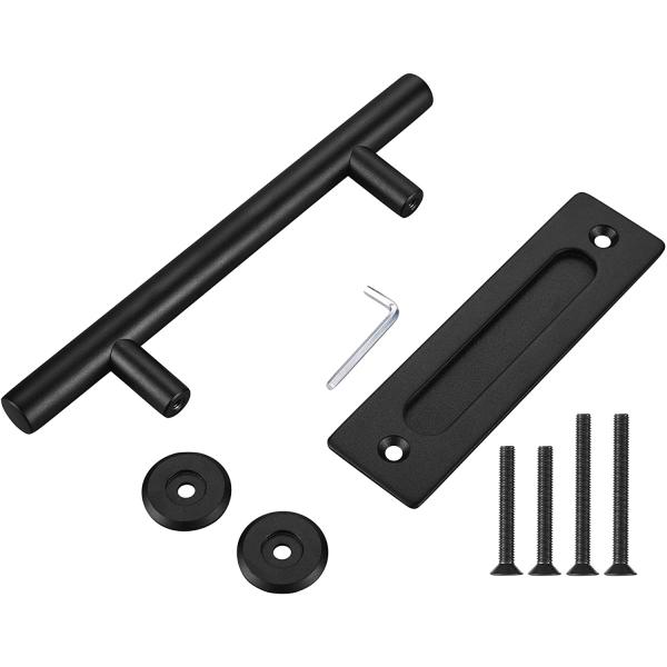 Customized Color 6.6 FT Heavy Duty Sturdy Sliding Barn Door Hardware Kit for Industry