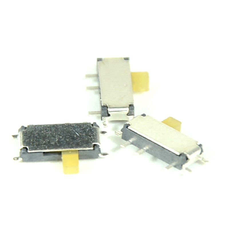 Slide Switch,3P2T 7pin For Toy Smd Sliding Switch,Horizontal Side Push Tact Switch,Interruptor On-Off Toggle Switch