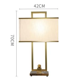 China Marble Base Fabric Bedlamp wholesale