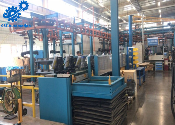 PLC Control Automatic Assembly Machines For Water Pump Production Line