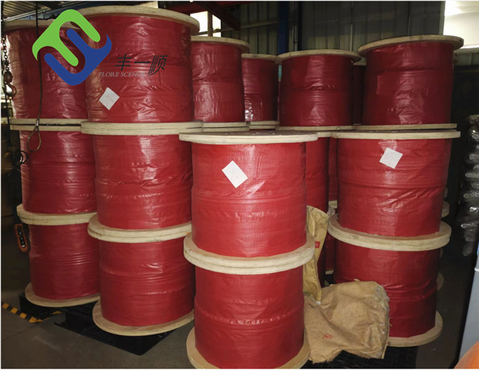 6*8 FC Twisted 16mm Polyester Rope for Heavy Load and High Tension Tasks