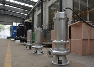 China Stainless Steel Submersible Sewage Pump Non Clogging Fecal Rain Drainage wholesale