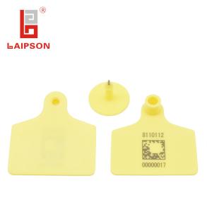 China 62mm Medium Tpu Cow Cattle Ear Tags For Animal Husbandry Management wholesale