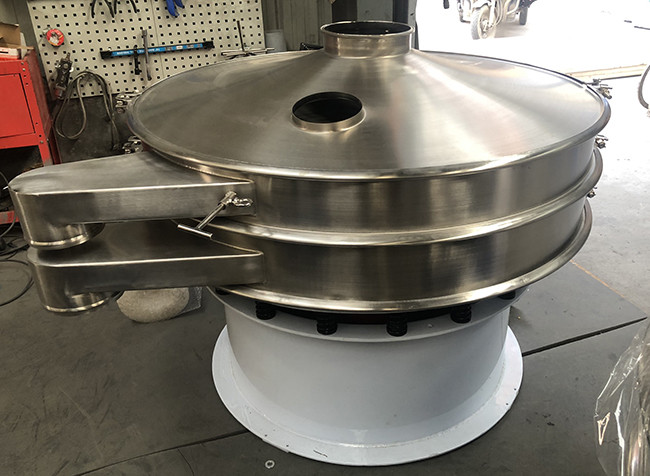 Sea Salt Circular Vibrating Screen Separator Sifter Machine For Food Industry