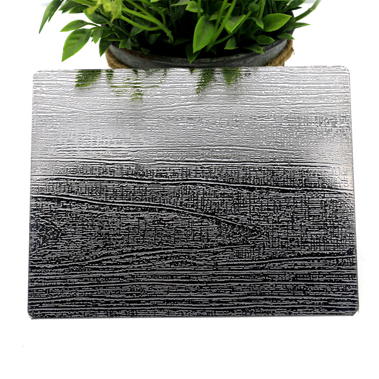 0.3mm Thickness Embossed Stainless Steel Sheet For Architectural Unique Striking