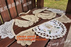 China 11pcs Burlap Lace Banner Bunting Jute Rustic Wedding Banner, Sweetheart Table Bunting banner Wedding love sign lace mate wholesale