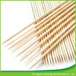 Round Mao Bamboo Barbecue Sticks 5.0mm Diameter Eco friendly