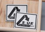 Custom Silicone Black Logo Screen Printed Labels For Clothing