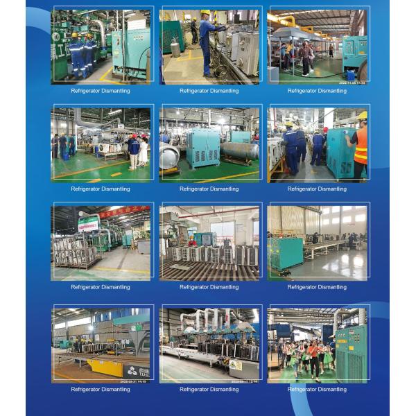 Fast Recovery R22 R134a R410A Refrigerant Reclaim Unit CM09 Series For Repair Line