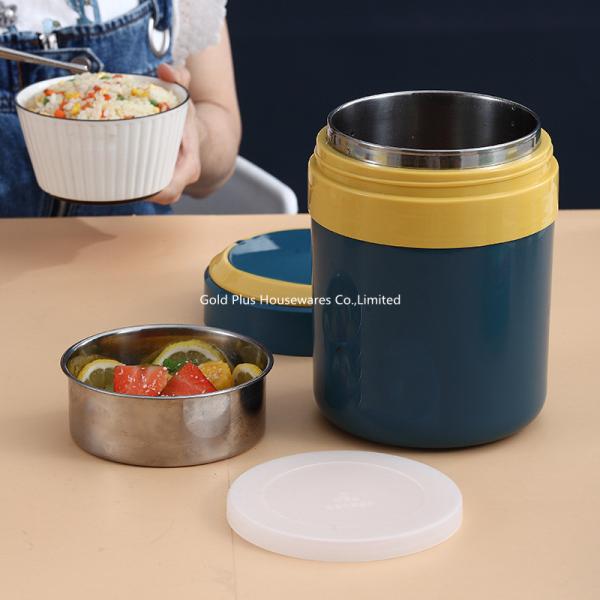 New product food grade insulated food storage thermos food jar with handle