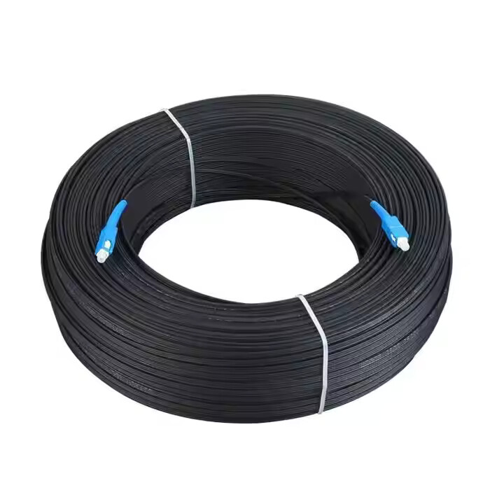 30M 50M 100M 150M 200M FTTH DROP CABLE PATCH CORD FIBER OPTIC 1 CORE SM G657A1 PRE CONNECTORIZED