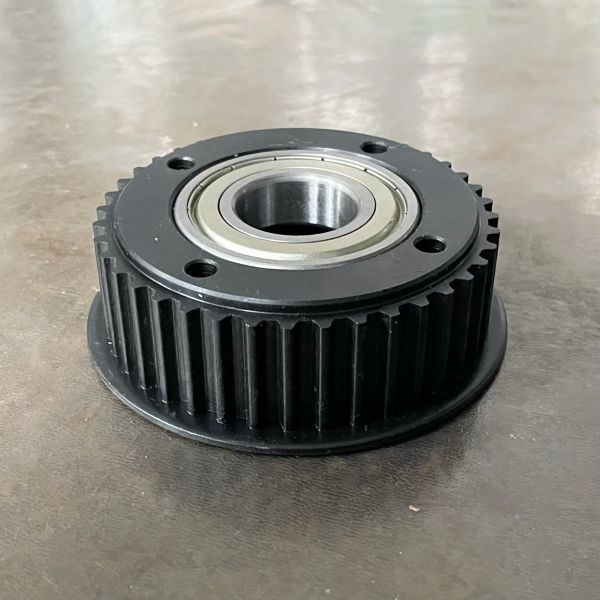 CNC Machined V-Belt Pulley Flange: Core Transmission Component