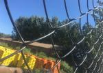 cyclone residential chain link fabric hurricane fence