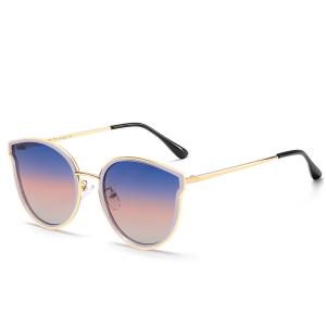 China Trendy UV400 Big Frame Personalized Driving 142MM Women Sunglasses wholesale