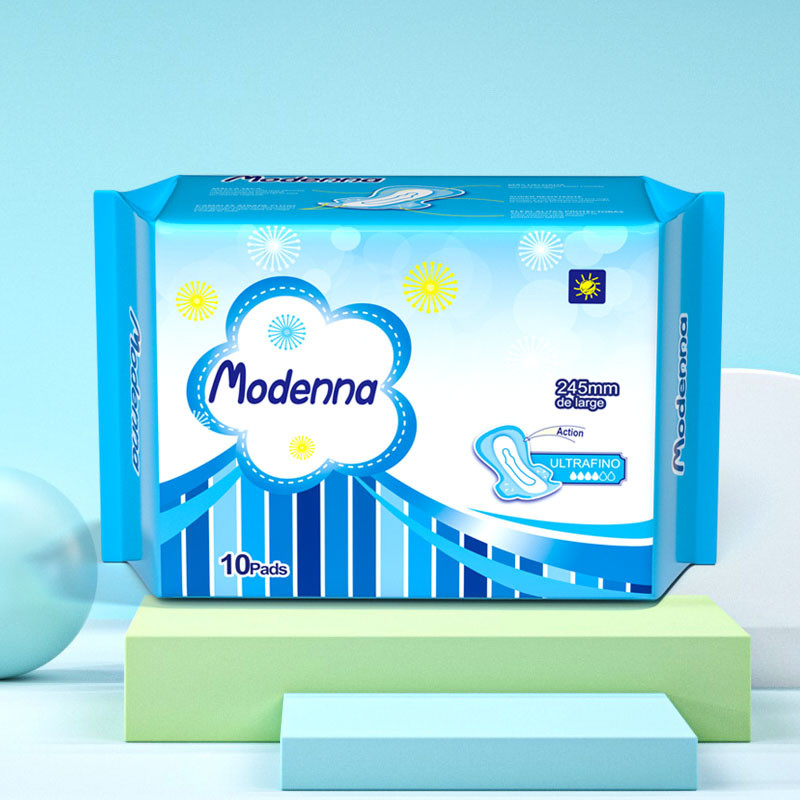 Soft Breathable Women Menstrual OEM Cotton Lady Sanitary Pads Chinese Sanitary Pad Women Lady Period Pad