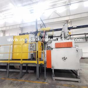 China 800KG Gas Fired Aluminum Alloy Holding Furnace For Steel Melting CE wholesale
