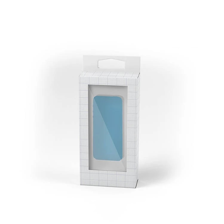 Cell Phone Case Window Box Packaging / Paper Retail Boxes With Window