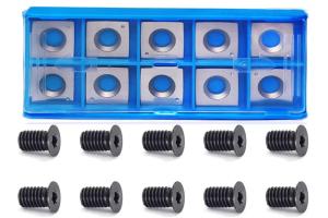 China Tungsten Carbide Square Turning Inserts 15x15x2.5-30°R150 wholesale