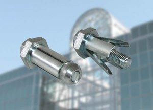 China M20 Carbon steel Zinc plated Hot dip Galanised Expansion Steel Construction Fastener Fix Bolt wholesale