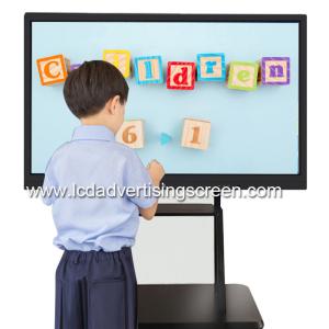 China 86 Inch Digital Interact Whiteboard With Infrared Touch Black color wholesale