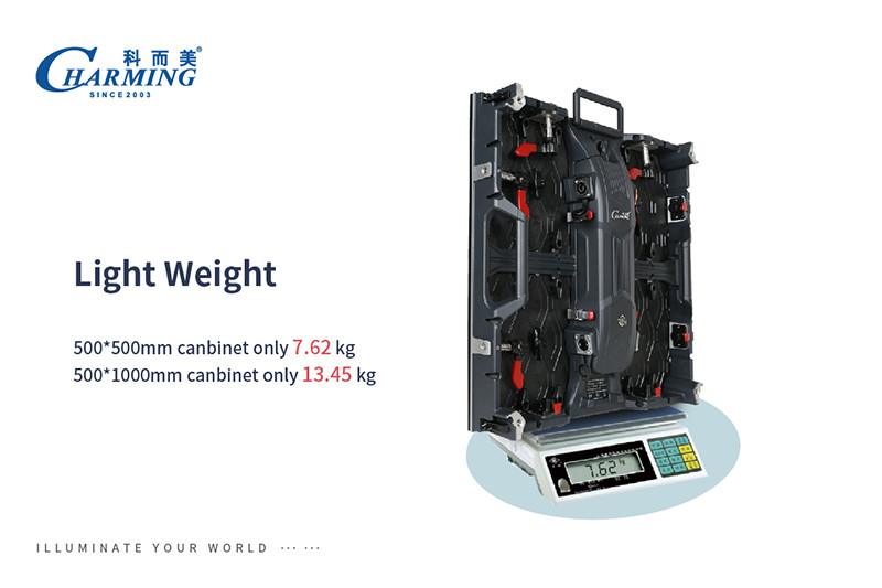 Front Service 50x50CM Rental LED Display Outdoor Pixel Pith P3.91MM
