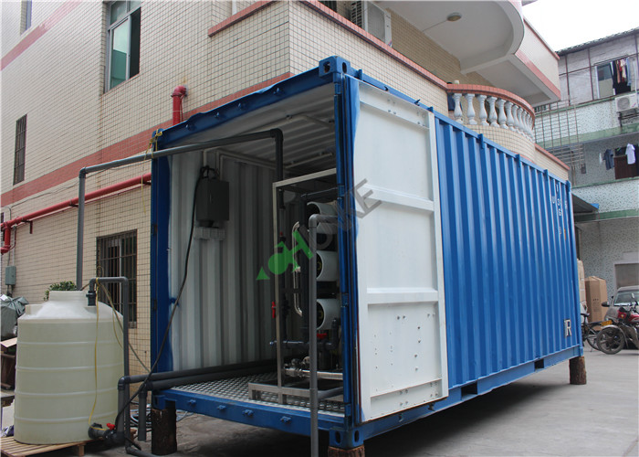 Mobile Containerized Water Treatment Plant Water Purification 20FT / 40 FT Capacity
