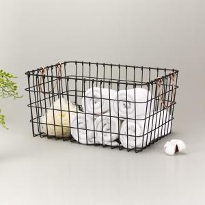China Multifunctional Household Bathroom Iron Wire Basket Organizer wholesale