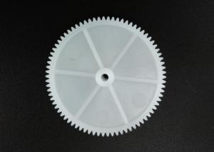 China Medical Device High Precision Gears , 78 Teeth 40mm White Plastic Spur Gears wholesale
