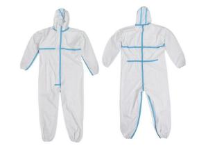 China Personal Disposable Protective Coveralls S-6XL Full Sizes CE Certification wholesale