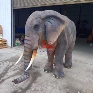 China Customized Performance Realistic Adult Elephant Animal Double Costume With 110/220VAC/380V Power wholesale