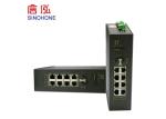 3SFP Ports 8 POE Ports Management Gigabit Fiber Optic Network Switch Industrial