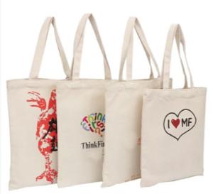 China Nylon Handle 2 Line Sewing 18oz Canvas Grocery Bag wholesale