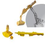 Long Boom Excavator Telescopic Arm Dipper Stick 28m Telescopic Boom Arm