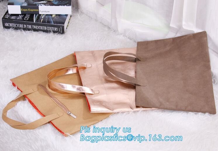 Dupont Tyvek PU coated shopping bag PU coated Tyvek bag PU coated tyvek eco bag,Tote Bag Cotton With Logo Printing Tyvek